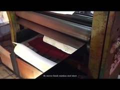 8k spiegelplaat van roestvrij staal